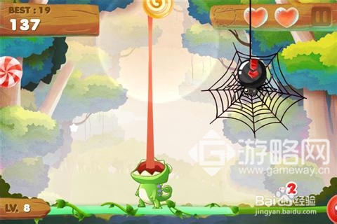 变色龙吃糖果游戏评测：萌死你不偿命