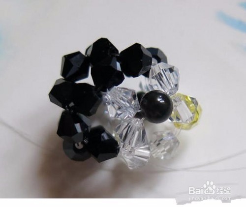 串珠企鹅教程图解