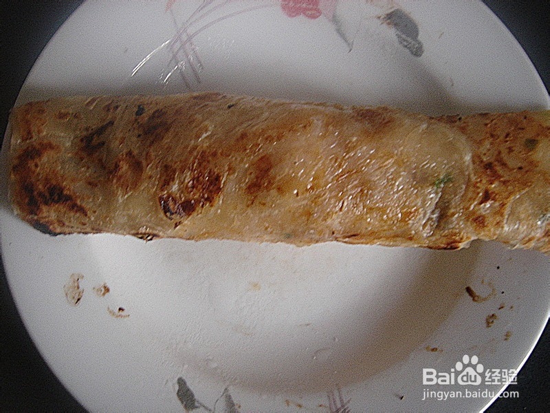 煎蛋火腿肠手抓饼