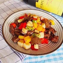 怎么做杏鲍菇黑椒牛肉粒