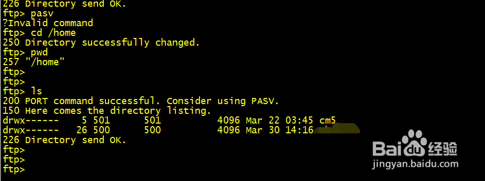 linux之ftp命令详解