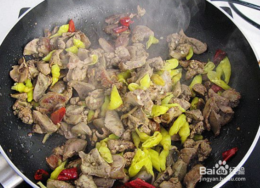 泡椒鸡肝的做法
