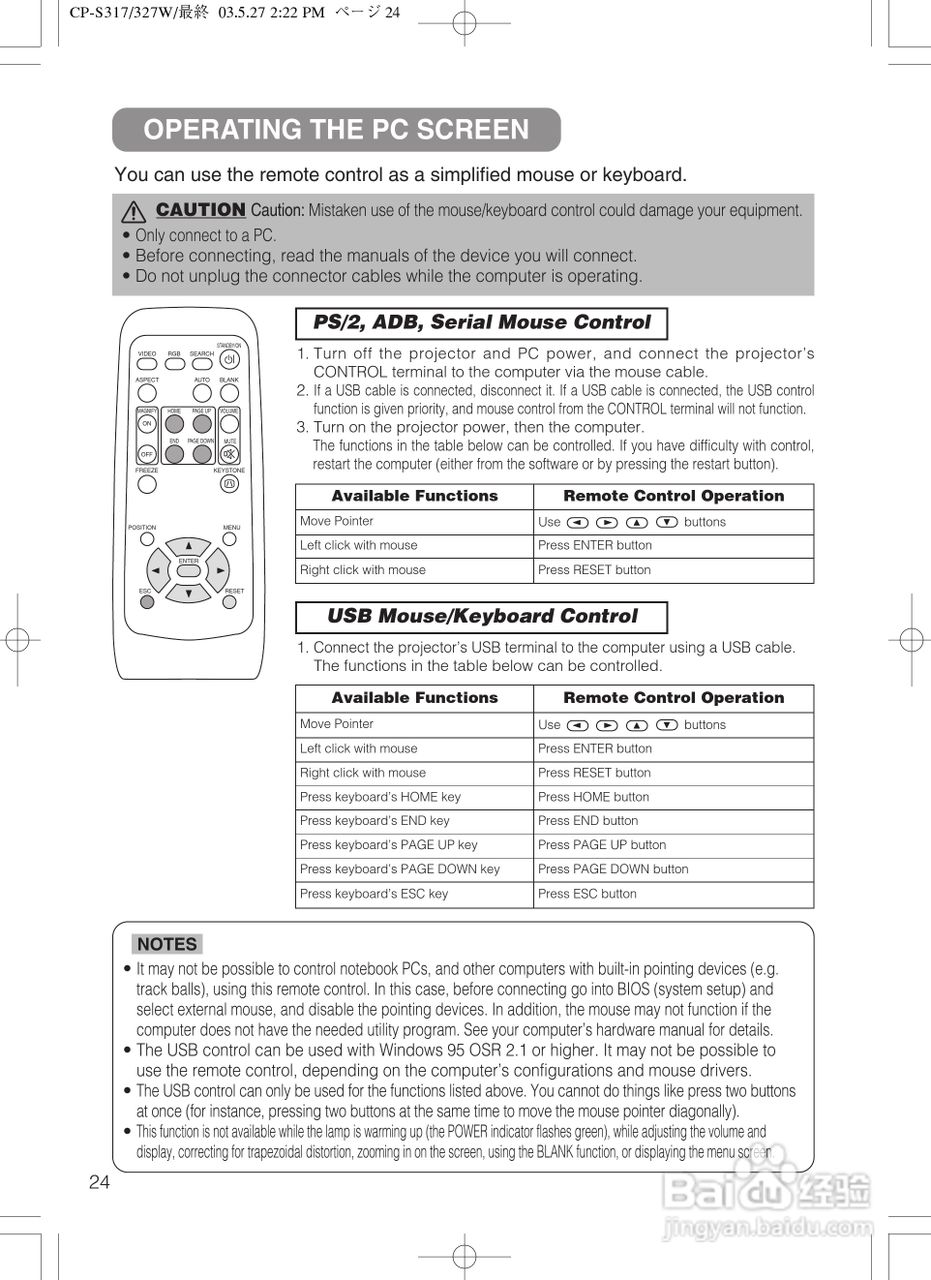 HITACHI CP-S318/CP-X328投影仪使用说明书:[3]