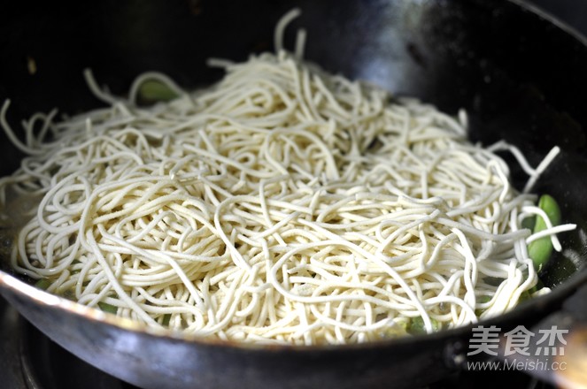 肉末豆角焖面