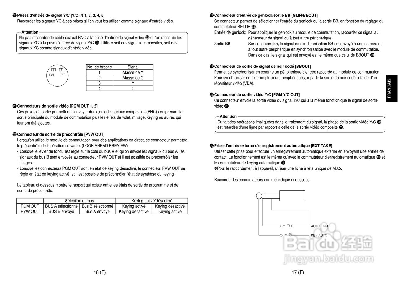 松下 AW-SW350E切换器操作说明书:[5]