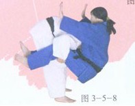 教你柔道技双手刈