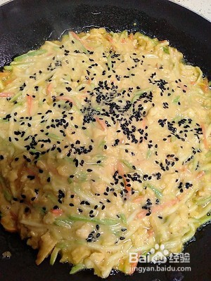西葫芦鸡蛋玉米饼