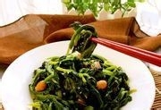 自制果仁菠菜