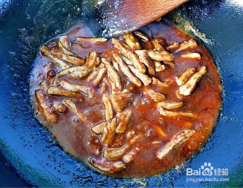 特色韩酱肉丝 的做法