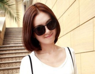 齐肩短发怎么弄好看