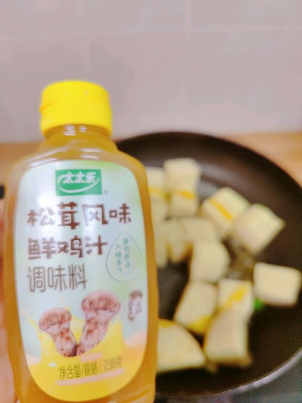 松茸风味烧冻豆腐
