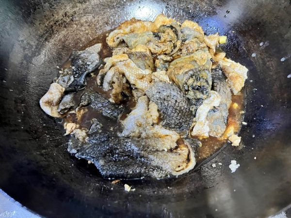 家炖挪威三文鱼皮