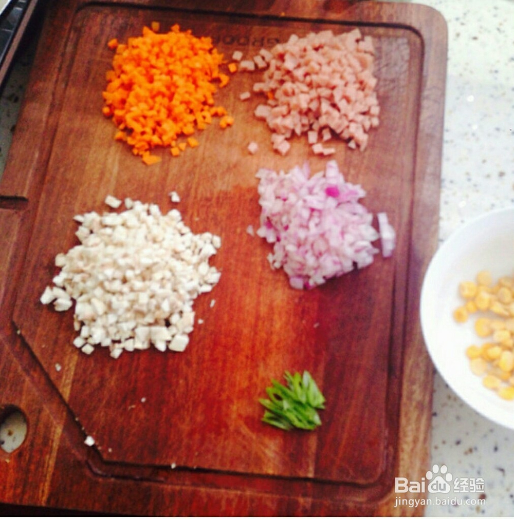 简易蛋包饭的做法