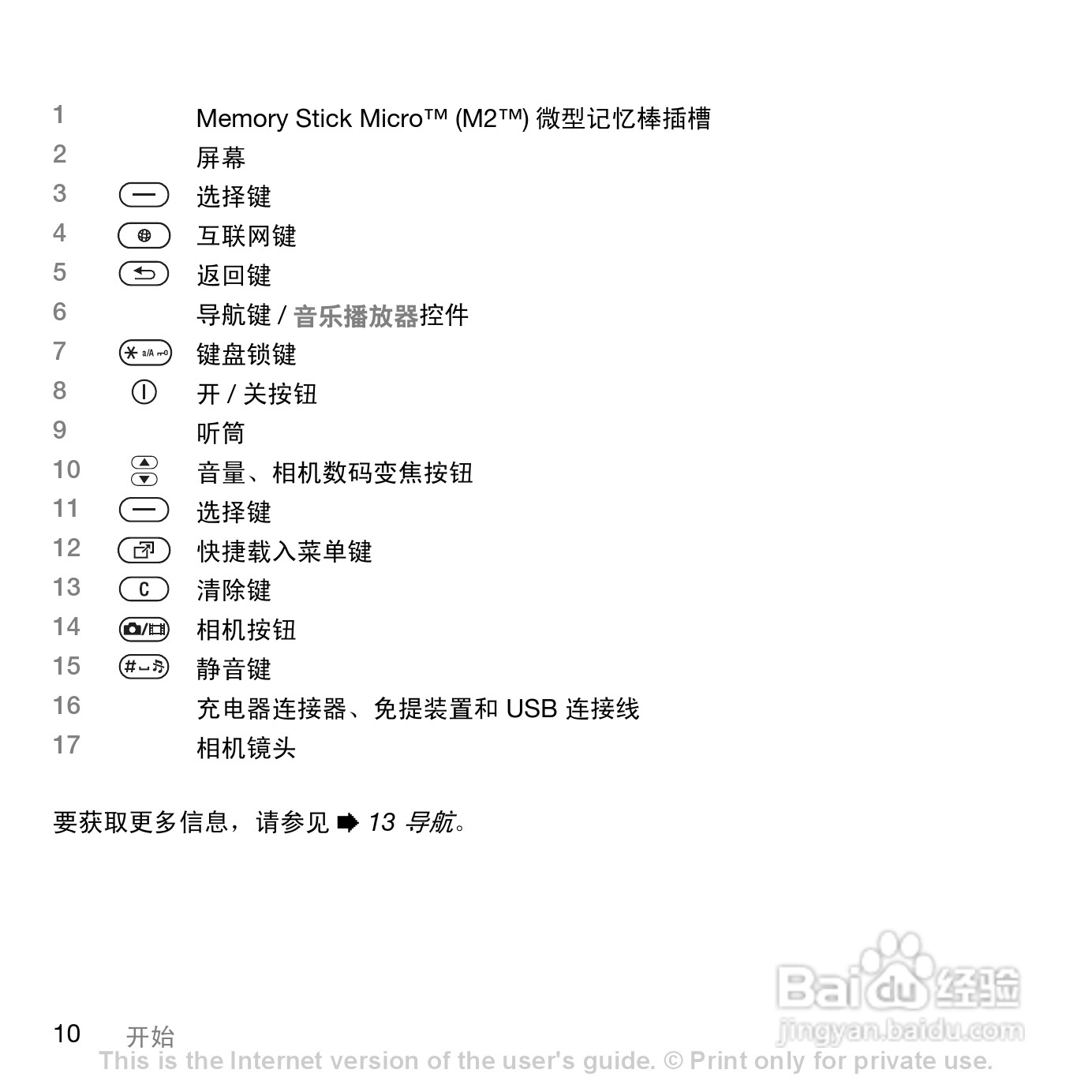 索尼爱立信K530C手机使用说明书:[1]