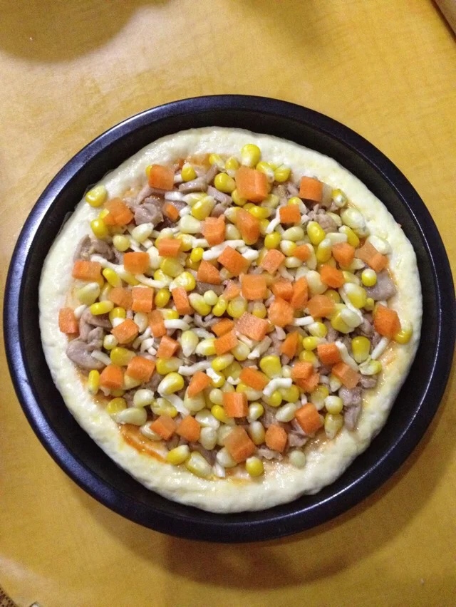 鸡腿肉披萨最佳的做法,不学会吃苦哟!