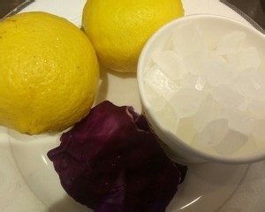 教你怎么做紫甘蓝柠檬汁