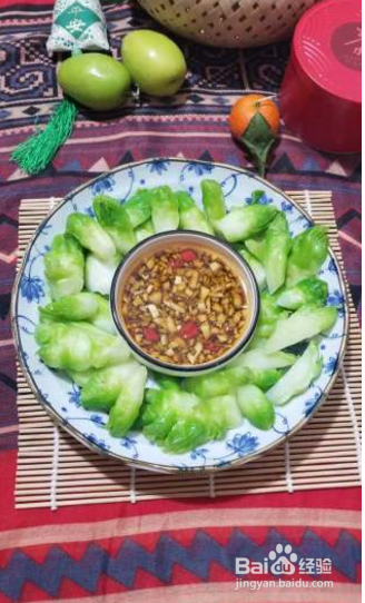 白灼儿菜的做法步骤