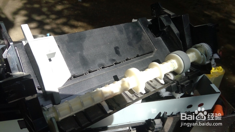 EPSON爱普生R330喷墨打印机进纸架拆解