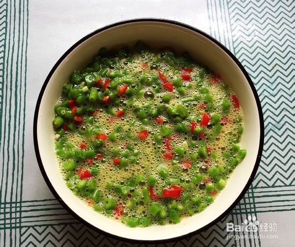 如何制作豆角煎鸡蛋