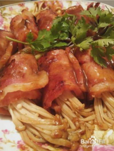 教你做培根金针菇