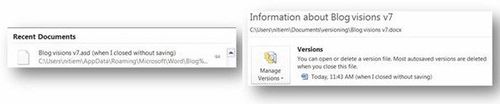 Office 2010未保存文档恢复功能简介