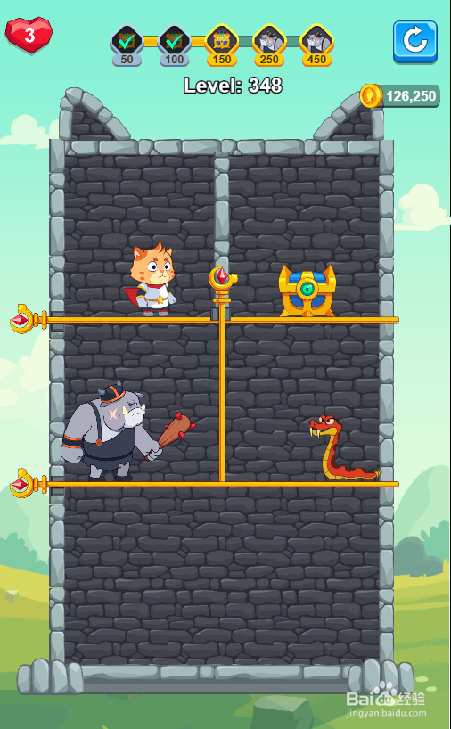 如何让超级猫在Level 348中顺利过关