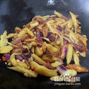 酱爆茄子下饭神菜
