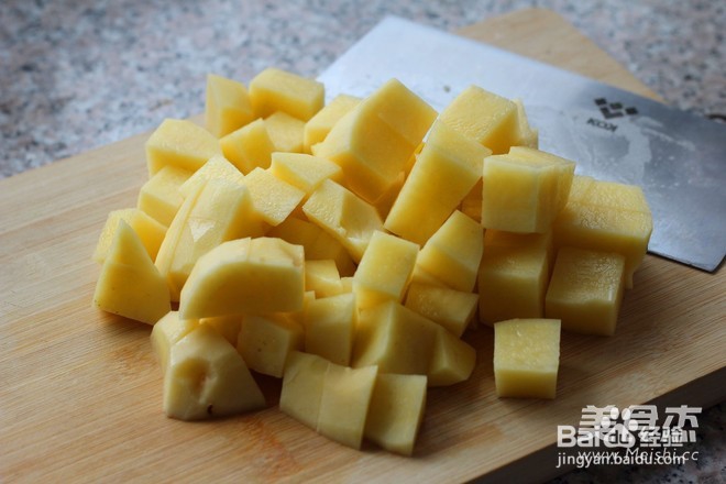 拔丝土豆的简单制作