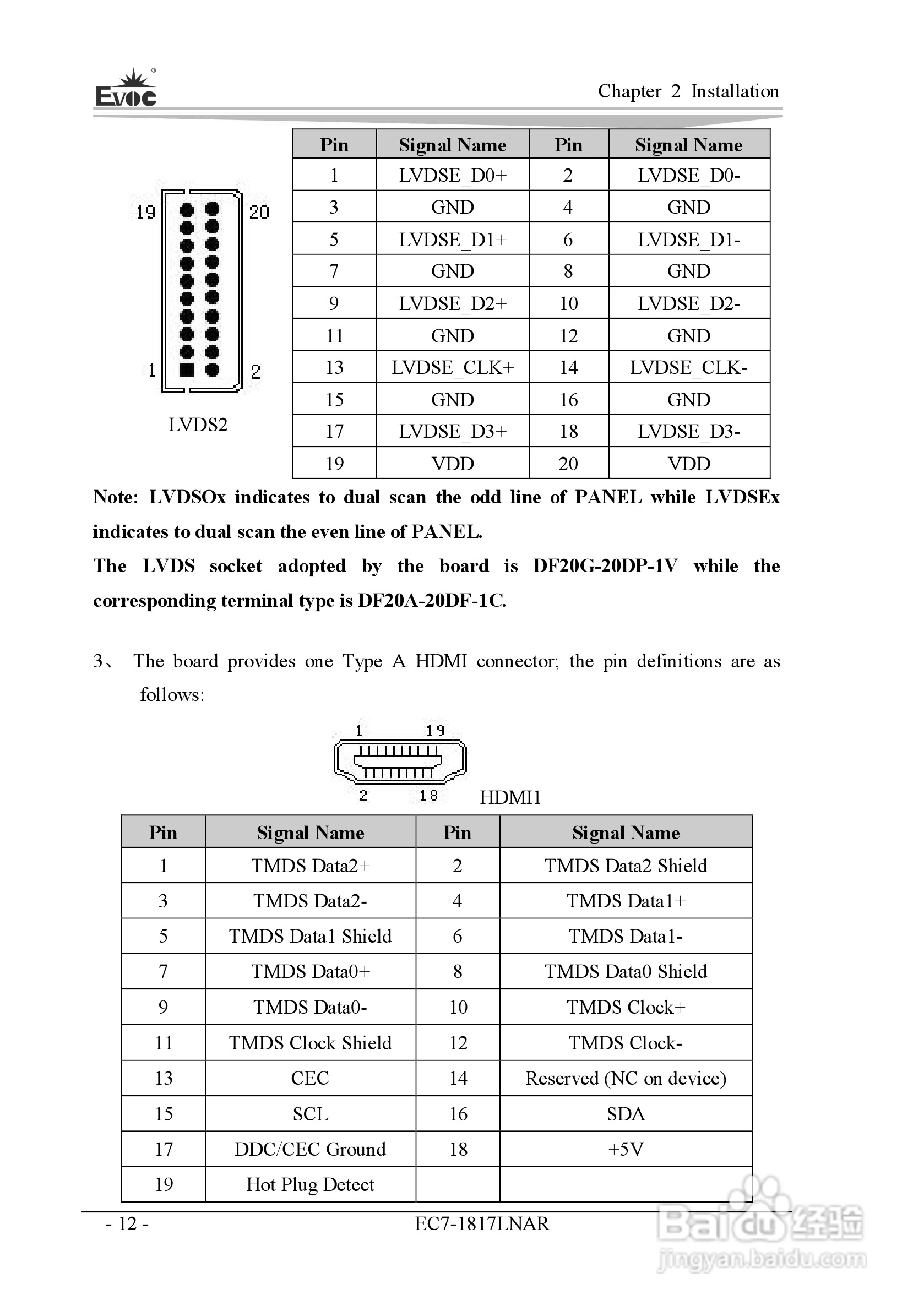 研祥Mini-ITX主板EC7-1817LNAR说明书:[8]