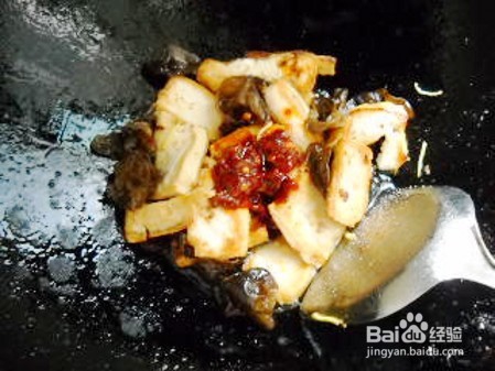 金针菇烩豆腐