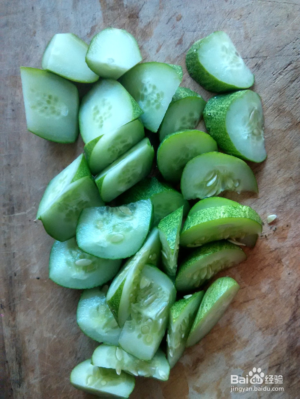 捞汁蒜酱拌香菜黄瓜