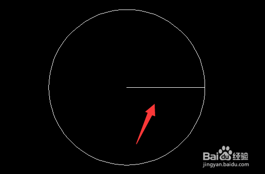 cad中左圆的内接正方形