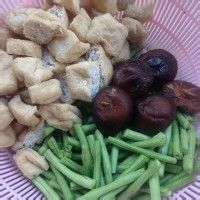 素菜:香菇豇豆煲
