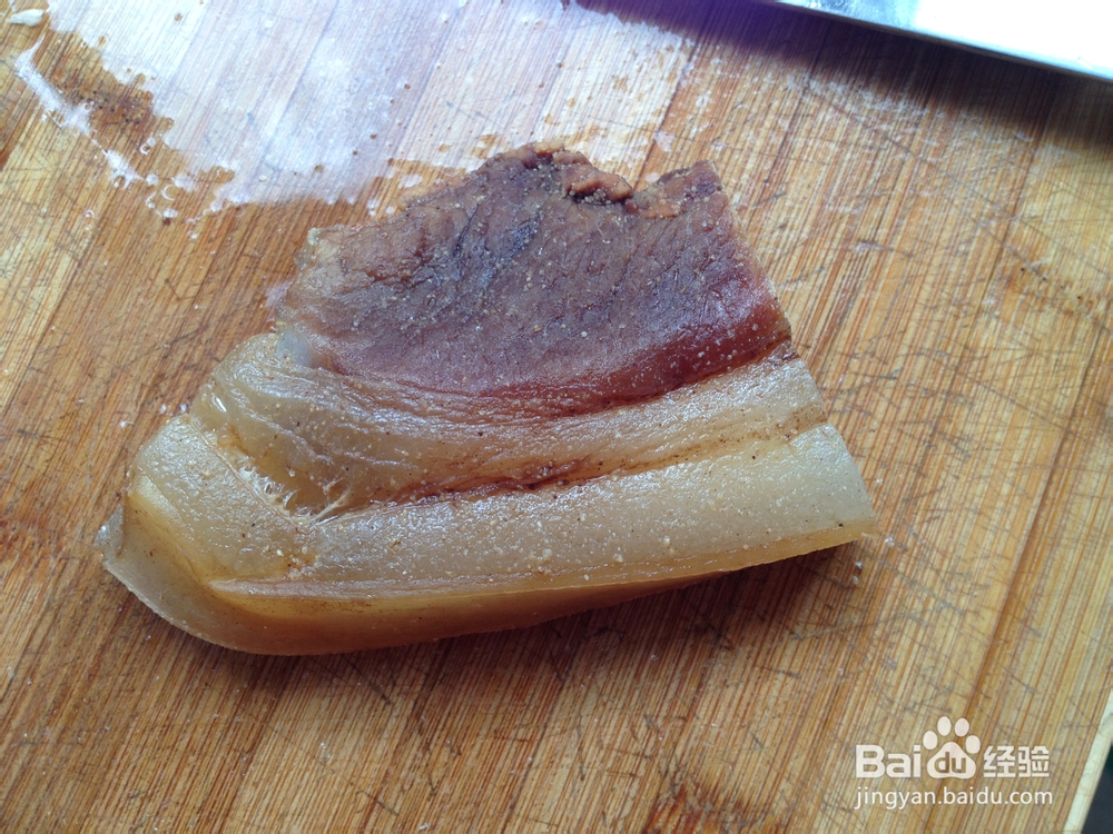 腊肉炒蒜苗怎么做