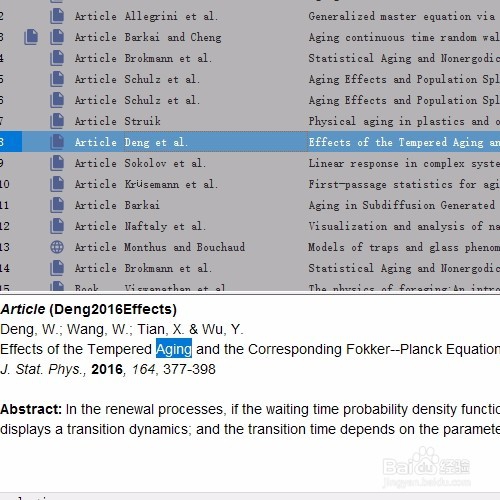 jabref使用教程设置分组