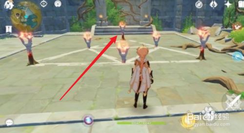 原神天遒谷五角星火炬解密怎么玩