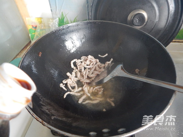 肉丝凉拌土豆粉