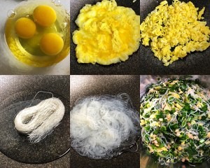 食补养生韭菜鸡蛋饼