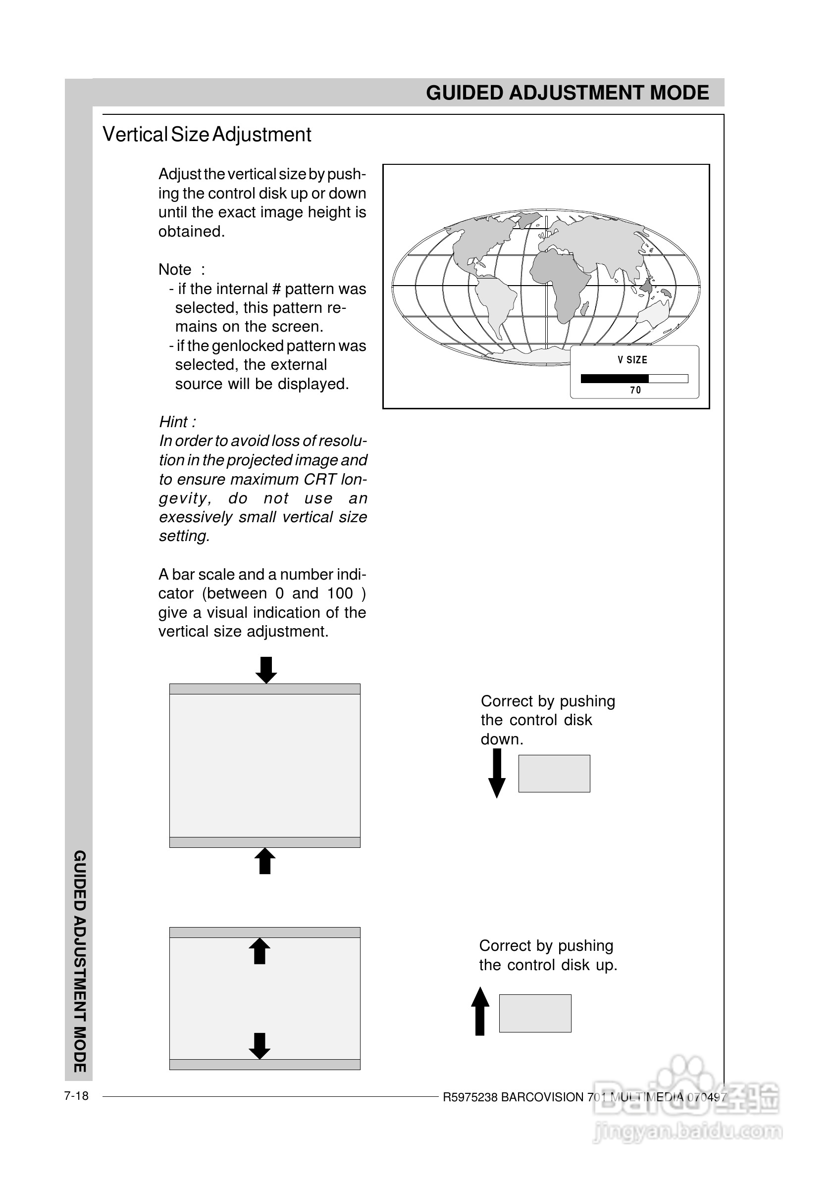 Barco巴可 VISION 701投影机说明书:[7]