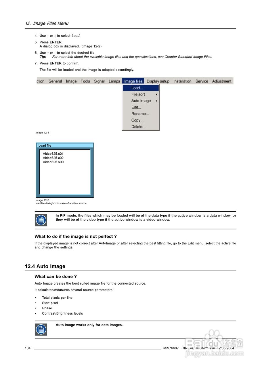 Barco巴可 Cine VERSUM 110投影机说明书:[11]