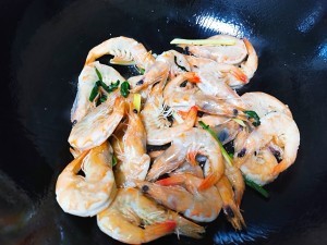 私人秘制椒盐河虾
