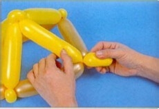 魔法气球造型教程系列之：[17]棒球帽