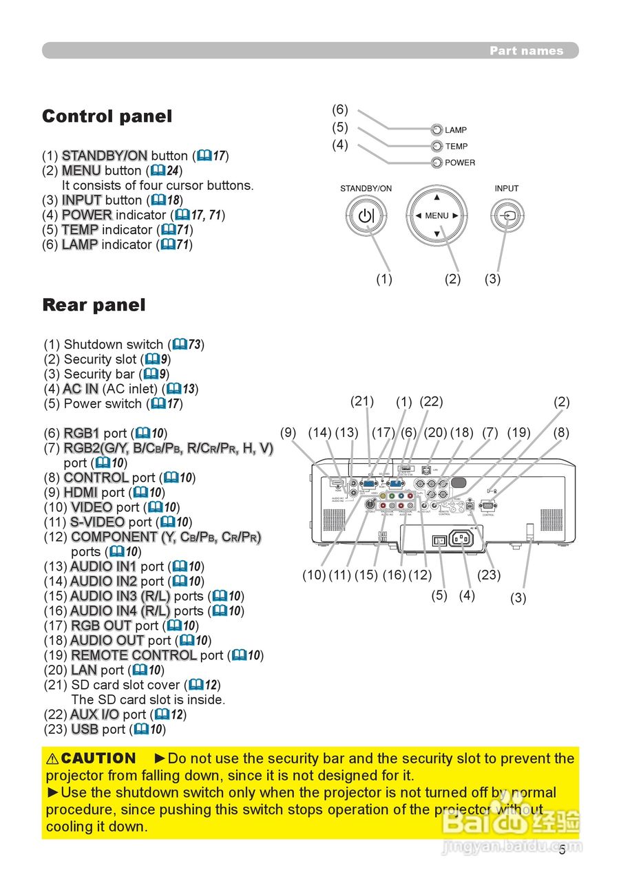 日立 CP-X809W投影机说明书:[1]