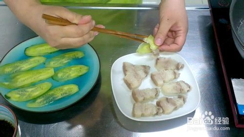 豆瓣白切五花肉卷【图解】