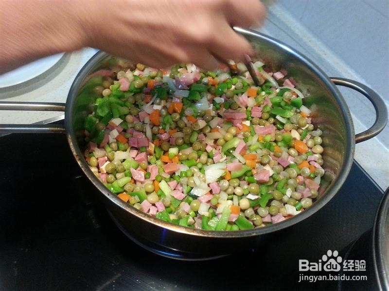 私人订制超简单扬州炒饭做法