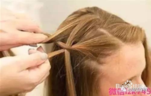 怎样编瀑布发型