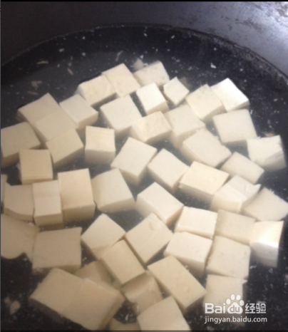 肉末豆腐--不碎的做法