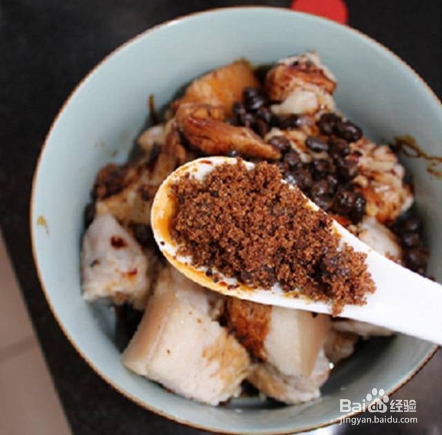 红烧肉另类做法——蒸