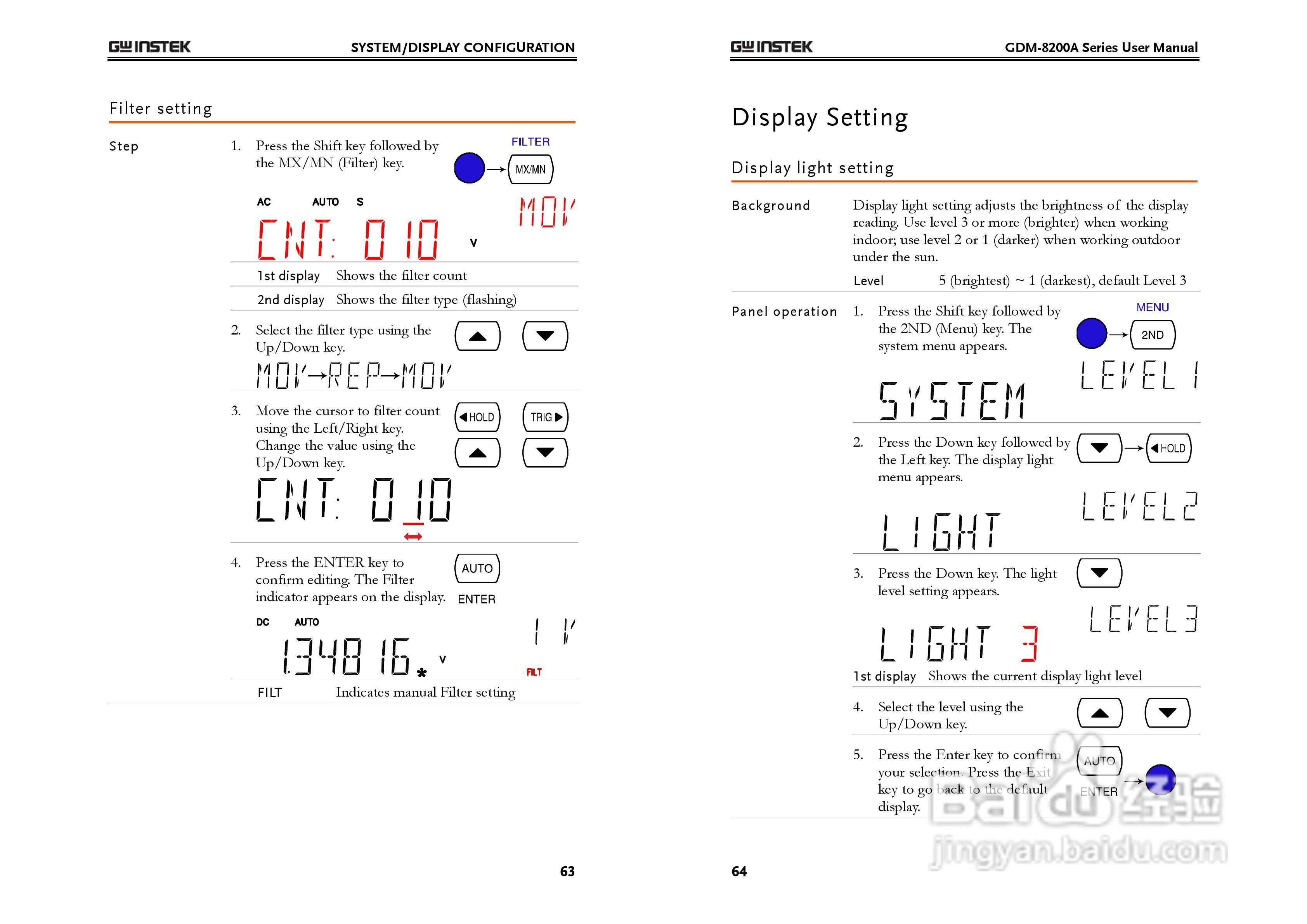 固纬GDM-8251A数字万用表使用说明书:[4]