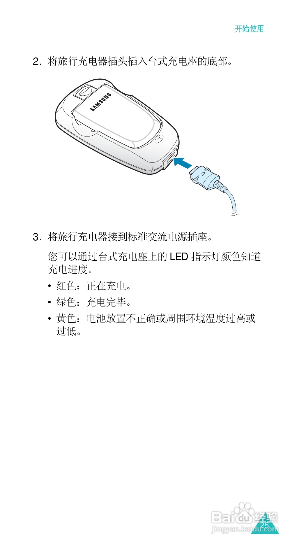 三星SGH-D488手机使用说明书:[3]